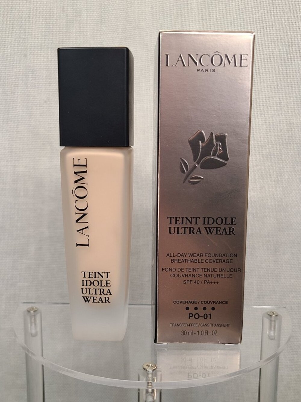 NEW Lancome Teint Idole Ultra Wear All Day Wear Foundation in Shade PO-01